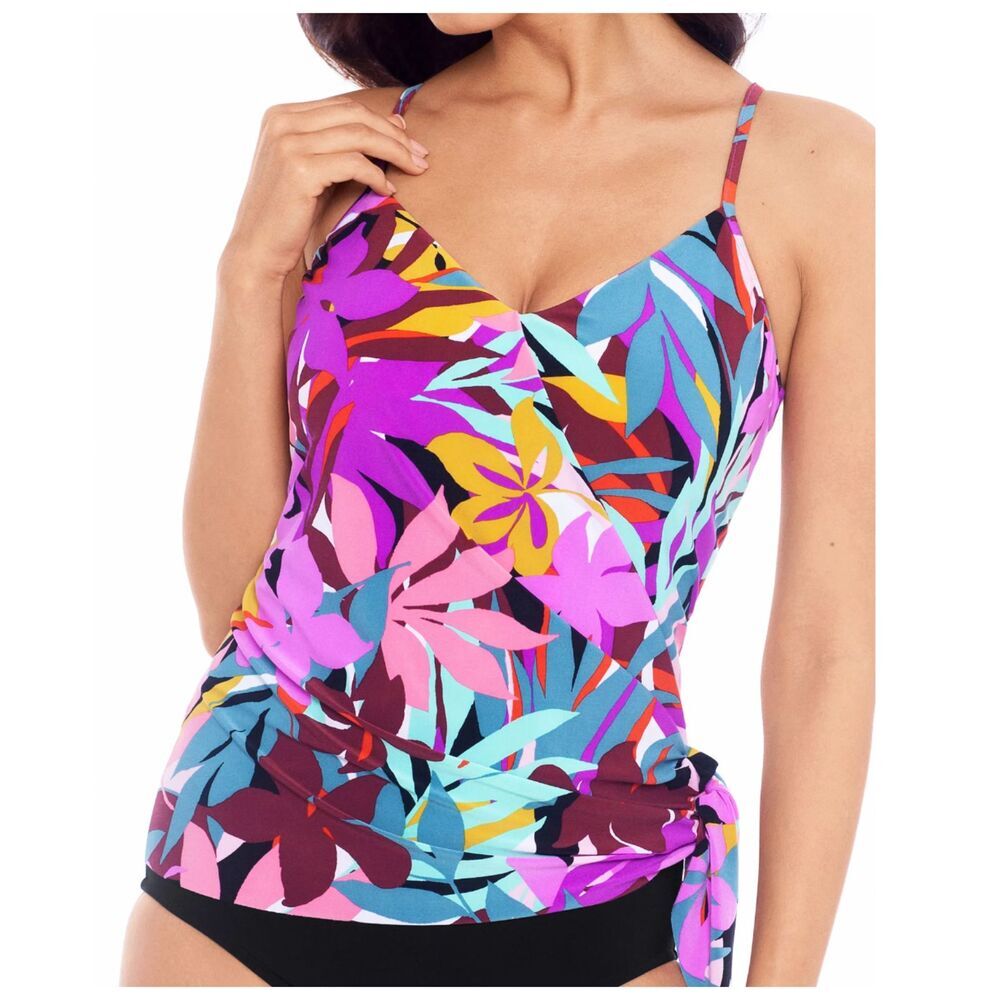 Magicsuit Women's Palm Springs Alex Underwire Tankini Bathing Suit Top 12